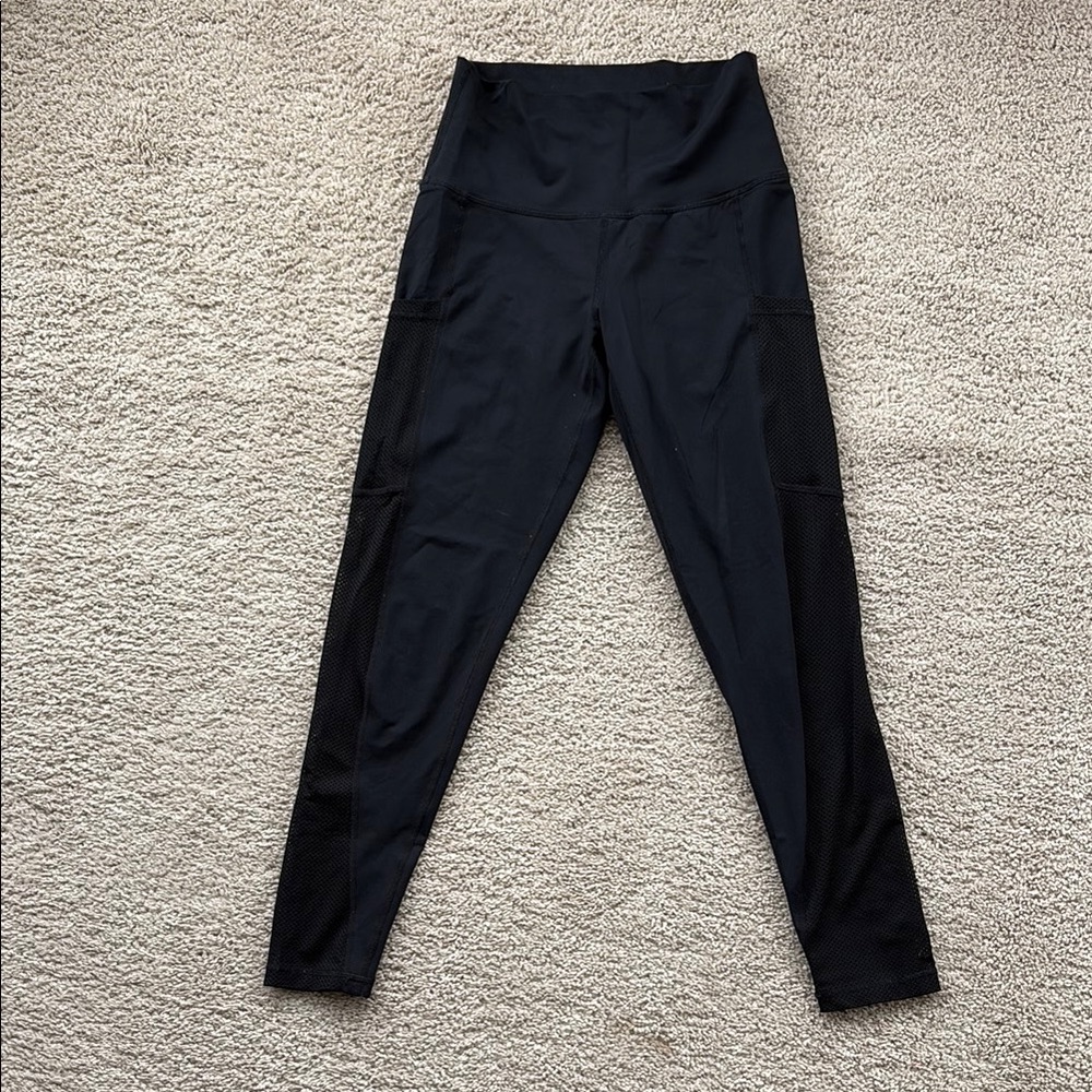 Black High-Waisted Leggings